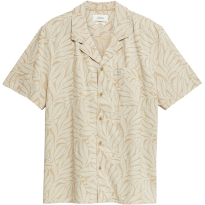 S.oliver Herren Hemd 2178853 - Beige - male - L S.oliver Herren Hemd 2178853 - Beige - male - L