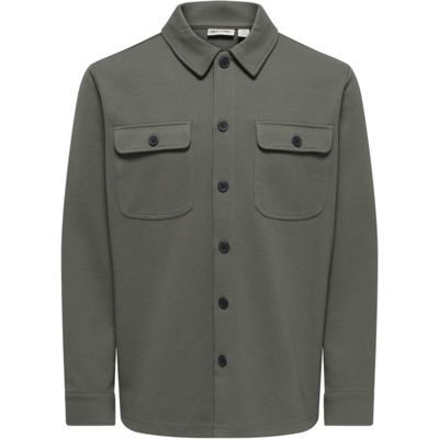Only & Sons Herren Hemd 22021279 - Beluga - male - M Only & Sons Herren Hemd 22021279 - Beluga - male - M