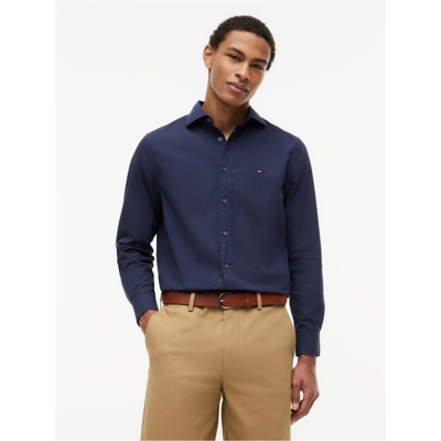 Tommy Hilfiger Herren Hemd Mw0mw43298 - carbon navy - male - L Tommy Hilfiger Herren Hemd Mw0mw43298 - carbon navy - male - L
