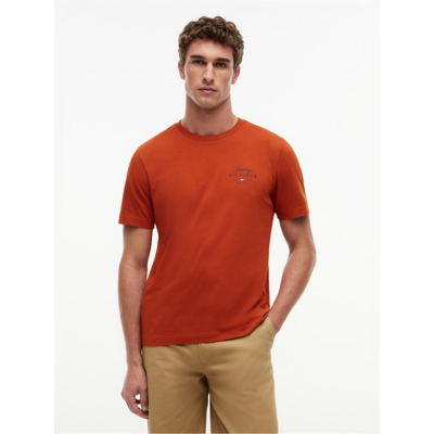Tommy Hilfiger Herren T-Shirt Mw0mw43224 - Rusty Ochre - male - XL Tommy Hilfiger Herren T-Shirt Mw0mw43224 - Rusty Ochre - male - XL