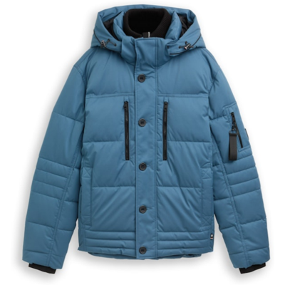 Tom Tailor Herren Jacke 1046971 - real teal blue - male - XXXL Tom Tailor Herren Jacke 1046971 - real teal blue - male - XXXL