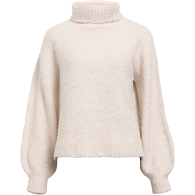 Object Damen Pullover 23047267 - white sand - female - M Object Damen Pullover 23047267 - white sand - female - M