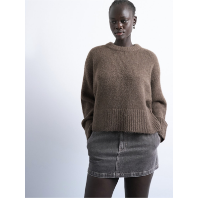 Topshop Damen Pullover 31000124 - Mocha Bisque - female - M Topshop Damen Pullover 31000124 - Mocha Bisque - female - M