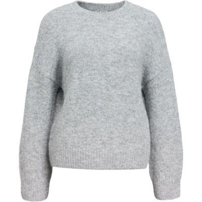 Object Damen Pullover 23046258 - Medium Grey Melange - female - M Object Damen Pullover 23046258 - Medium Grey Melange - female - M