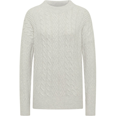 Cecil Damen Pullover B303317 - metal grey melange - female - XL Cecil Damen Pullover B303317 - metal grey melange - female - XL