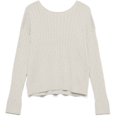 Vero Moda Damen Pullover 10338232 - birch - female - M Vero Moda Damen Pullover 10338232 - birch - female - M