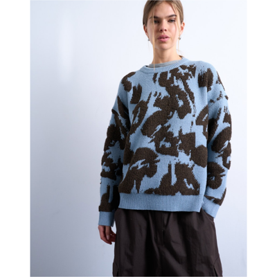 Topshop Damen Pullover 31000439 - blue iolite - female - S Topshop Damen Pullover 31000439 - blue iolite - female - S