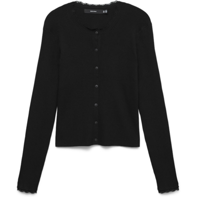 Vero Moda Damen Langarmshirt 10346457 - Black - female - S Vero Moda Damen Langarmshirt 10346457 - Black - female - S