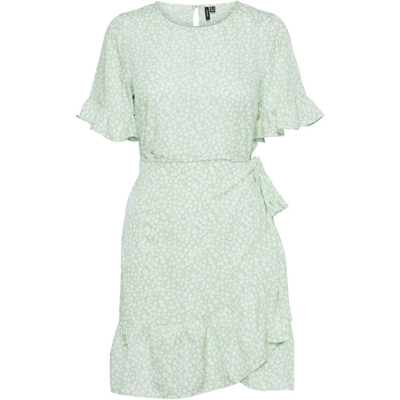 Vero Moda Damen Kleid 10266073 - Pastel Green - female - M Vero Moda Damen Kleid 10266073 - Pastel Green - female - M