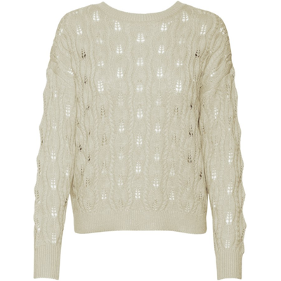 Vero Moda Damen Pullover 10300181 - birch - female - M Vero Moda Damen Pullover 10300181 - birch - female - M