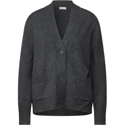 Street One Damen Pullover A253800 - gravel grey mel. - female - 40 Street One Damen Pullover A253800 - gravel grey mel. - female - 40