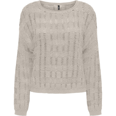Only Damen Pullover 15339536 - pumice stone - female - M Only Damen Pullover 15339536 - pumice stone - female - M