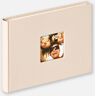 Walther Fun Album Sand - 22x16 cm (40 weiße Seiten / 20 Blatt)