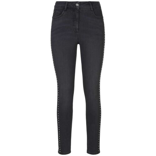 Madeleine Skinny Fit-Jeans mit Strassstein-Verzierung black 22