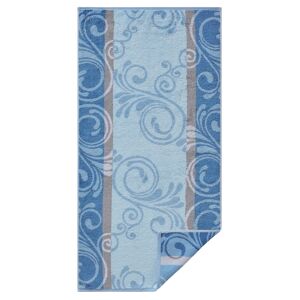 Cawö Handtuch in bleu-gemustert von Cawö unisex