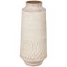 . Vase Ahmadi; 14x33 cm (ØxH); beige