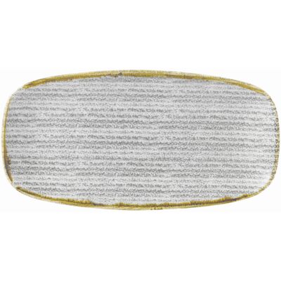 Churchill Studio Prints Grau/Bra Teller - Rechteck Home-spun Stil Churchill Studio Prints Grau/Bra Teller - Rechteck Home-spun Stil