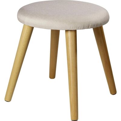 ECHTWERK Sitzhocker Skandi; 40x42x42x42 cm (BxTxHxL); creme ECHTWERK Sitzhocker Skandi; 40x42x42x42 cm (BxTxHxL); creme
