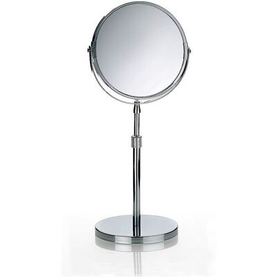 kela Standspiegel Silvana Metall; 38x17.5 cm (HxØ); silber kela Standspiegel Silvana Metall; 38x17.5 cm (HxØ); silber