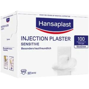 Hansaplast Hansaplast Sensitive 100 Injektionspflaster 4cm x 1,9cm - 100 Stk.; weiß; 100 Stück / Packung