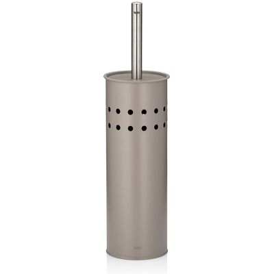 kela Wc-Garnitur Leo Metall altrosa 37,5cm 9,5cmØ; 9.5x37.5 cm (ØxH); braun kela Wc-Garnitur Leo Metall altrosa 37,5cm 9,5cmØ; 9.5x37.5 cm (ØxH); braun
