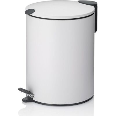 kela Kosmetikeimer Mats Metall Sil. Close; 5 l, 20.5x27 cm (ØxH); weiß kela Kosmetikeimer Mats Metall Sil. Close; 5 l, 20.5x27 cm (ØxH); weiß