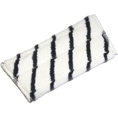 Diversey TASKI Jonmaster Pro Scouring Mop, Mikrofasermopp mit Polyesterstreifen (Zebra-Mopp) zum Lösen hartnäckiger Verschmutzung; weiß; 5 Stück / Pack Diversey TASKI Jonmaster Pro Scouring Mop, Mikrofasermopp mit Polyesterstreifen (Zebra-Mopp) zum Lösen hartnäckiger Verschmutzung; weiß; 5 Stück / Pack