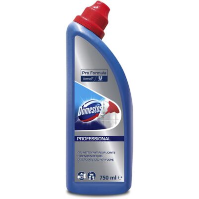 Diversey DOMESTOS Professional Fugenreiniger, Reinigungsgel, Aktiv-Chlor, gegen tiefsitzenden Schmutz und Schimmel; 0.75 l; transparent; 6 Stück / Pack Diversey DOMESTOS Professional Fugenreiniger, Reinigungsgel, Aktiv-Chlor, gegen tiefsitzenden Schmutz und Schimmel; 0.75 l; transparent; 6 Stück / Pack
