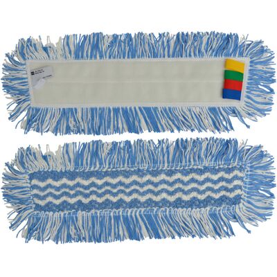 Diversey TASKI Jonmaster Ultra HD Damp Mop, Premium HD Moppbezüge für das Jonmaster-System, mit Fransen, für die feuchte Bodenreinigung. Bis zu 500 Waschgänge; blau; 10 Stück / Pack Diversey TASKI Jonmaster Ultra HD Damp Mop, Premium HD Moppbezüge für das Jonmaster-System, mit Fransen, für die feuchte Bodenreinigung. Bis zu 500 Waschgänge; blau; 10 Stück / Pack