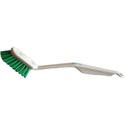Diversey Geschirrbürste, Spülbürste 285x33x20 mm, weiß, mittelharte Borsten; grün; 5 Stück / Pack Diversey Geschirrbürste, Spülbürste 285x33x20 mm, weiß, mittelharte Borsten; grün; 5 Stück / Pack