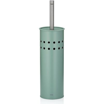 kela Wc-Garnitur Leo Metall altrosa 37,5cm 9,5cmØ; 9.5x37.5 cm (ØxH); grün kela Wc-Garnitur Leo Metall altrosa 37,5cm 9,5cmØ; 9.5x37.5 cm (ØxH); grün