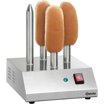 Bartscher - T4 - 4 Hot-Dog-Brötchen - 190 W - Toaster Bartscher - T4 - 4 Hot-Dog-Brötchen - 190 W - Toaster