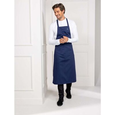 Le Nouveau Chef Kochschürze Denver ; 70x110 cm (LxB); blau Le Nouveau Chef Kochschürze Denver ; 70x110 cm (LxB); blau