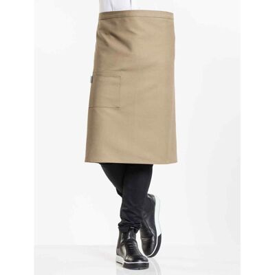 Chaud Devant Bistroschürze Nordic Clay W90 – L65; 65x90 cm (LxB); sand Chaud Devant Bistroschürze Nordic Clay W90 – L65; 65x90 cm (LxB); sand