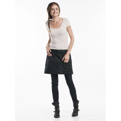 Chaud Devant Bistroschürze Cavy Black W90 – L40; 40x90 cm (LxB); schwarz Chaud Devant Bistroschürze Cavy Black W90 – L40; 40x90 cm (LxB); schwarz