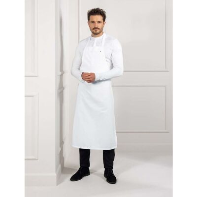 Le Nouveau Chef Kochschürze Denver ; 70x110 cm (LxB); weiß Le Nouveau Chef Kochschürze Denver ; 70x110 cm (LxB); weiß