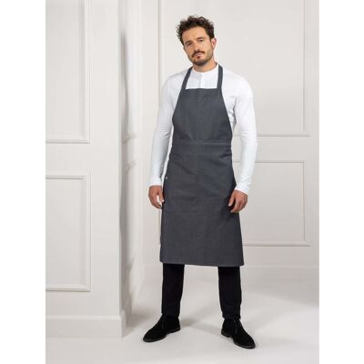 Le Nouveau Chef Kochschürze Phoenix Denim; 70x110 cm (LxB); schwarz Le Nouveau Chef Kochschürze Phoenix Denim; 70x110 cm (LxB); schwarz