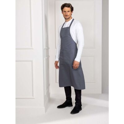 Le Nouveau Chef Kochschürze Denver ; 70x110 cm (LxB); dunkelgrau Le Nouveau Chef Kochschürze Denver ; 70x110 cm (LxB); dunkelgrau