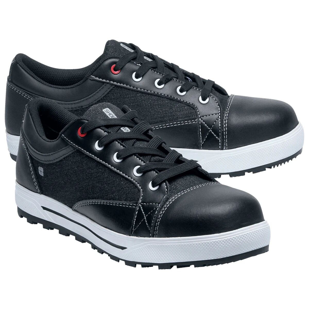 Shoes For Crews Sicherheitsschuh Fergus Denim; Schuhgröße 40; schwarz/weiß