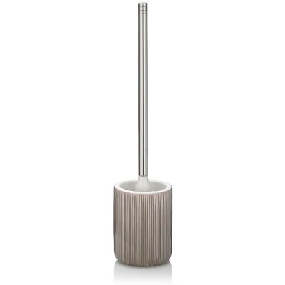 kela WC-Garnitur Ava Keramik; 10x45 cm (ØxH); grau kela WC-Garnitur Ava Keramik; 10x45 cm (ØxH); grau