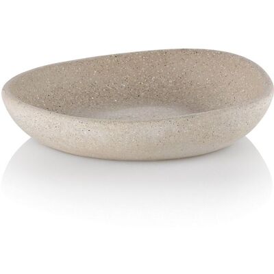 kela Seifenschale Roda Zement; 11x2.5x12 cm (BxHxT); beige; oval kela Seifenschale Roda Zement; 11x2.5x12 cm (BxHxT); beige; oval