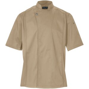 JOBELINE Herrenkochjacke Carter Halbarm; Kleidergröße 64; sand JOBELINE Herrenkochjacke Carter Halbarm; Kleidergröße 64; sand