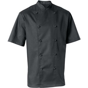 PULSIVA Herrenkochjacke Paolo Halbarm; Kleidergröße 66; schwarz PULSIVA Herrenkochjacke Paolo Halbarm; Kleidergröße 66; schwarz