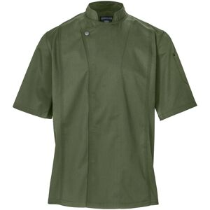 JOBELINE Herrenkochjacke Carter Halbarm; Kleidergröße 58; oliv JOBELINE Herrenkochjacke Carter Halbarm; Kleidergröße 58; oliv