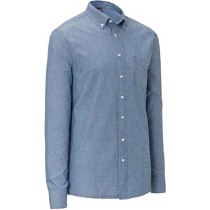 JOBELINE Blaues Chambray-Hemd - Langarm Herren JOBELINE Blaues Chambray-Hemd - Langarm Herren