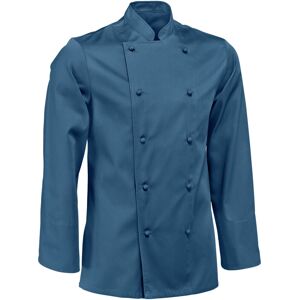 PULSIVA Herrenkochjacke Paolo Langarm; Kleidergröße 62; dunkelblau PULSIVA Herrenkochjacke Paolo Langarm; Kleidergröße 62; dunkelblau