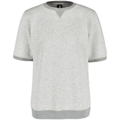 JOBELINE Herrensweatshirt Dean Halbarm; Kleidergröße M; hellgrau JOBELINE Herrensweatshirt Dean Halbarm; Kleidergröße M; hellgrau