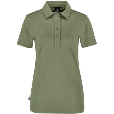 Jobeline Olivgrünes Damenpolo - Polohemd Jobeline Olivgrünes Damenpolo - Polohemd