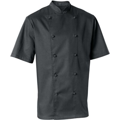 PULSIVA Herrenkochjacke Paolo Halbarm; Kleidergröße 56; schwarz PULSIVA Herrenkochjacke Paolo Halbarm; Kleidergröße 56; schwarz
