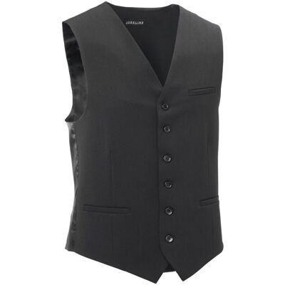 JOBELINE Herren Weste Lagos; Kleidergröße 58; schwarz JOBELINE Herren Weste Lagos; Kleidergröße 58; schwarz